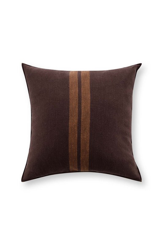 Cushion Cotton-Linen Brown/Caramel 50x50cm