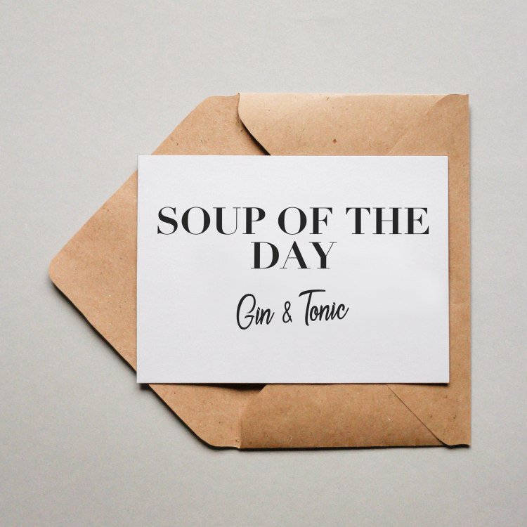 Dagens suppe: Gin & Tonic