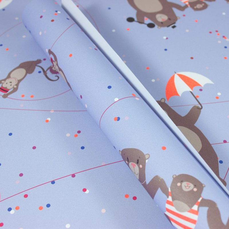 Geschenkpapier Circus Bears