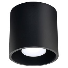ORBIS 1 schwarze Deckenleuchte