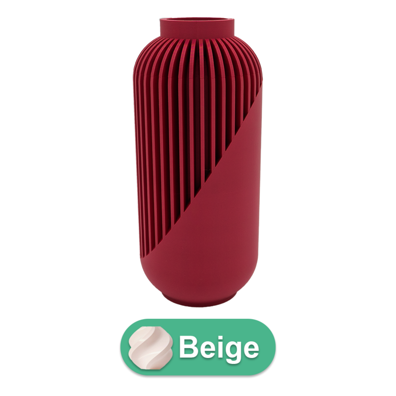 Orion 3D vase - 3D printet vase - Bæredygtig PLA - Velegnet til kunstige blomster