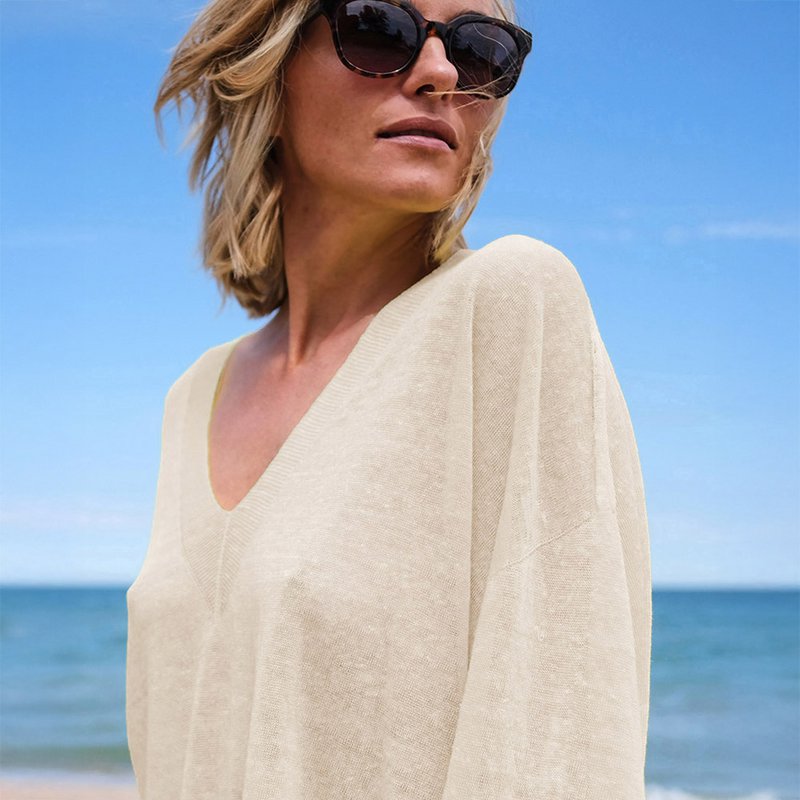AIe Sweater Cornsilk