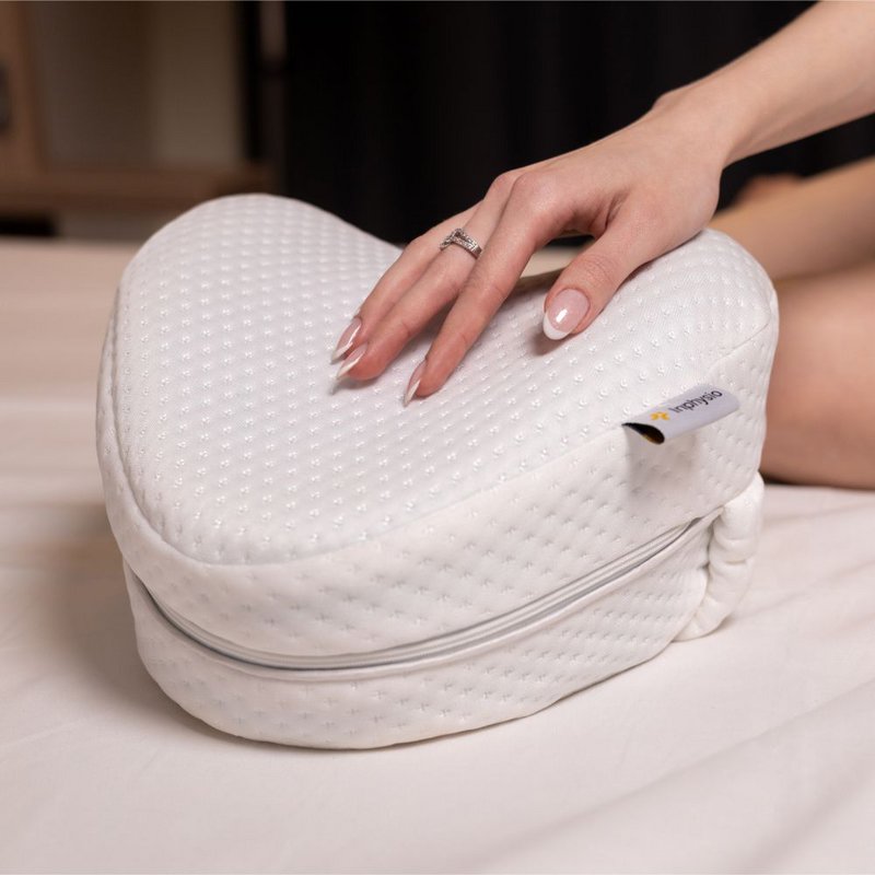 Hjerteformet pudebetræk | HVID