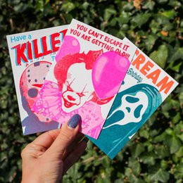 Riso print Pennywise you can't escape it