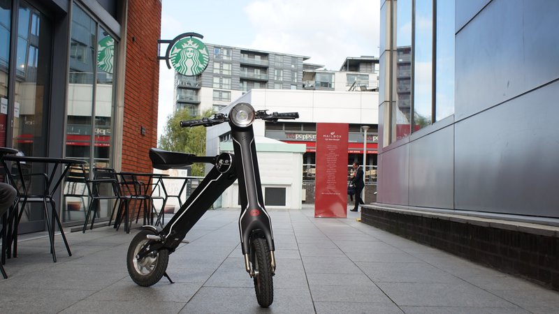 45KM LIMITED EDITION Cruzaa electric scooter Denim Blue