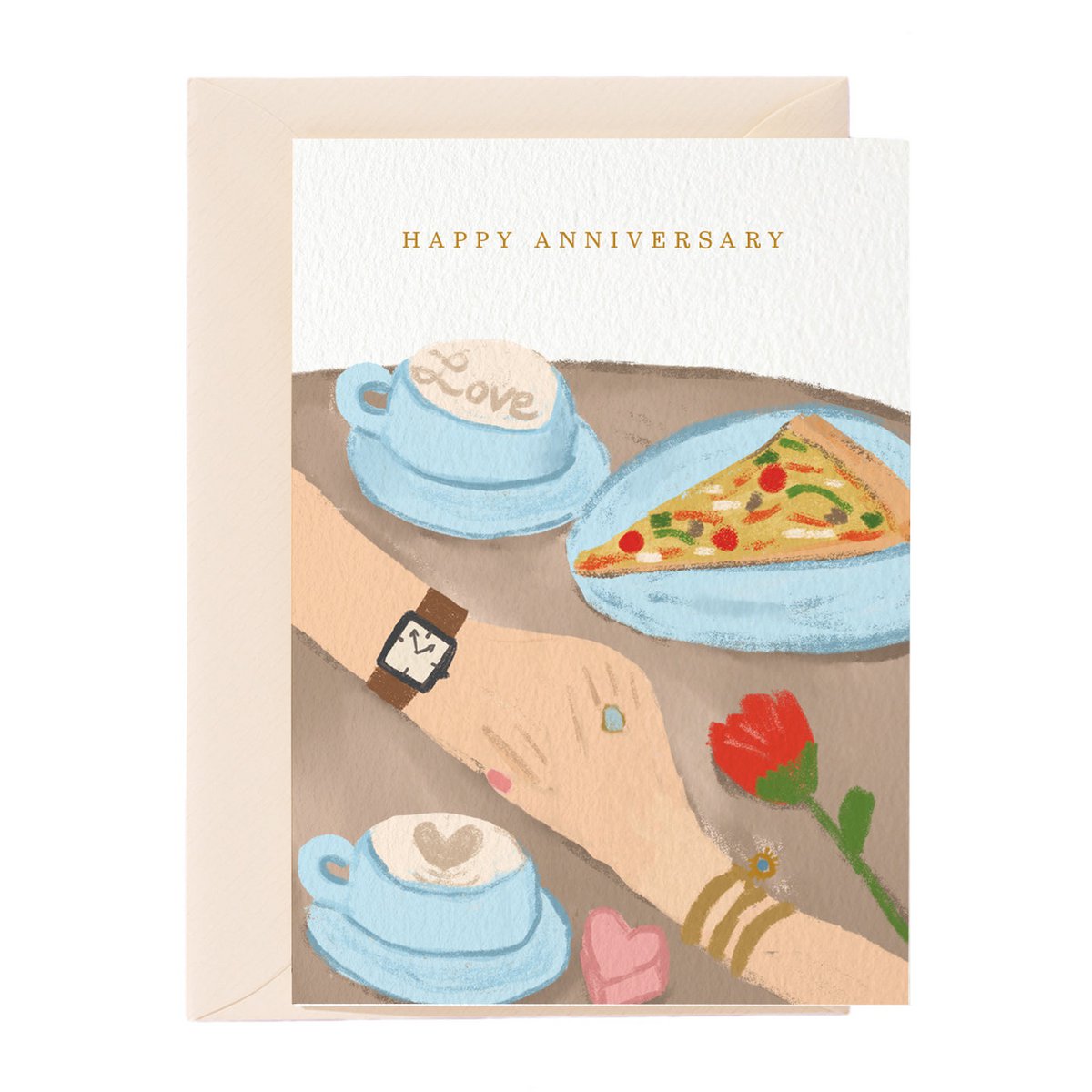 Carte de voeux joyeux anniversaire