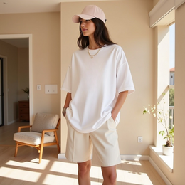 Oversized T-Shirt "Hot Ladies prefer Spicy Margaritas"