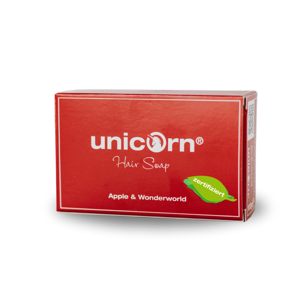 unicorn® æble hårsæbe med Goethe planteekstrakt