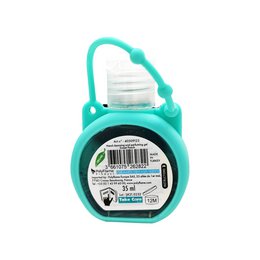 SUPER CUTE cleansing hand gel with silicone case 35 ml
