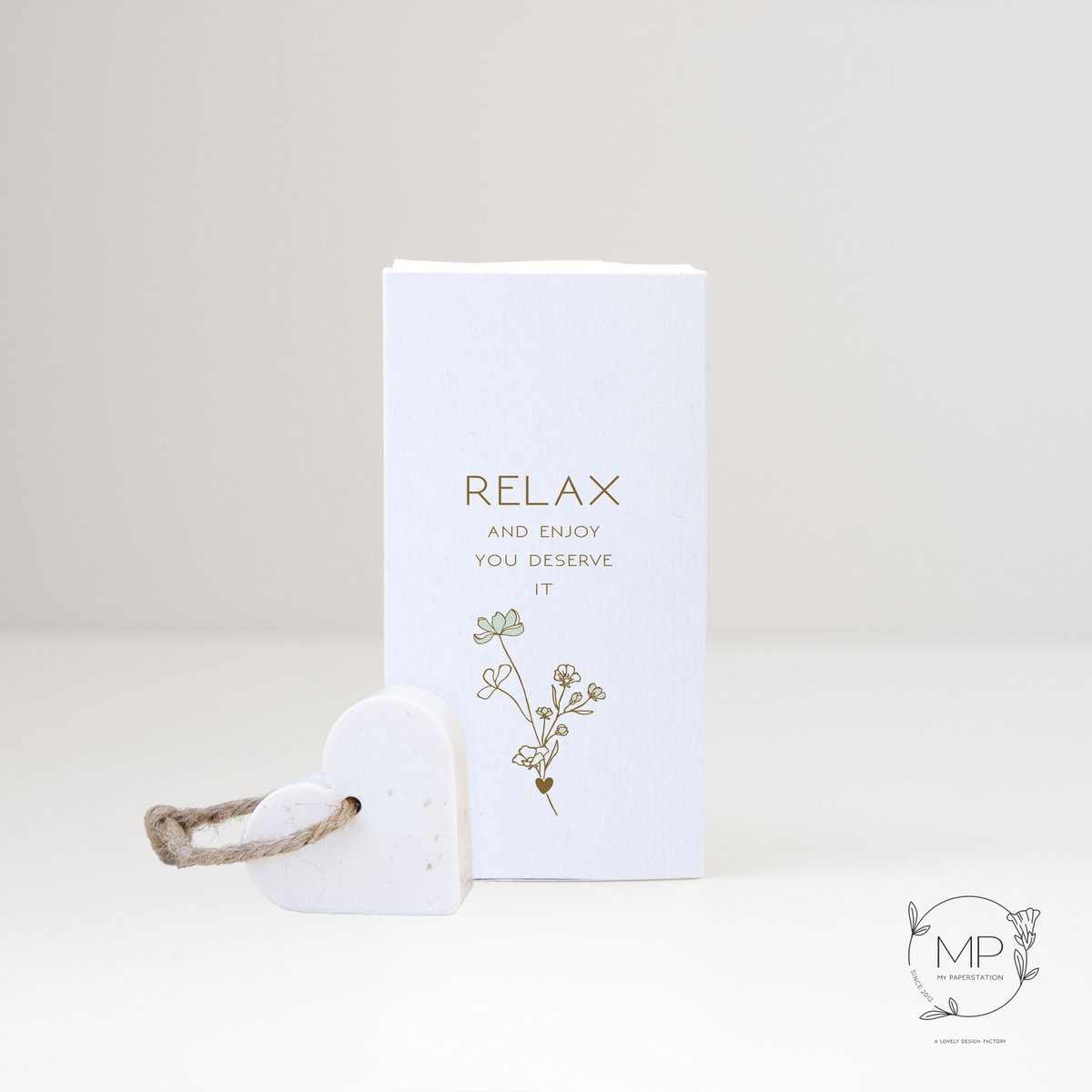 Little giftbox Relax and enjoy you deserve it