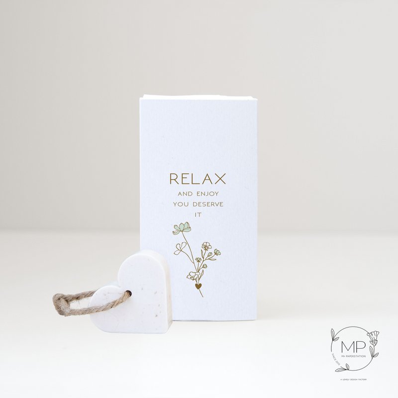 Little giftbox Relax and enjoy you deserve it