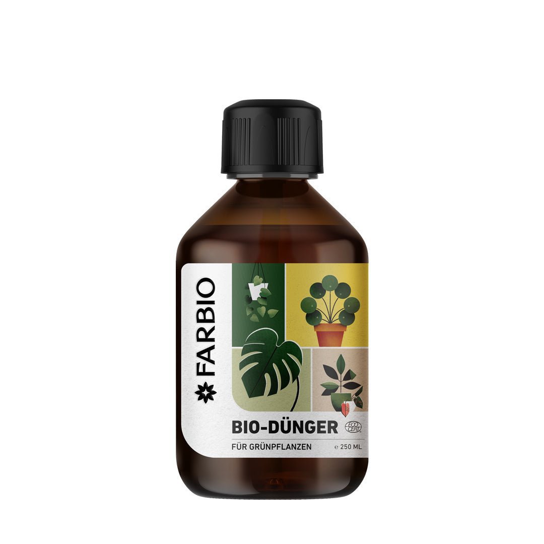 FARBIO® organic liquid fertilizer for green plants | Important nutrients for your plants