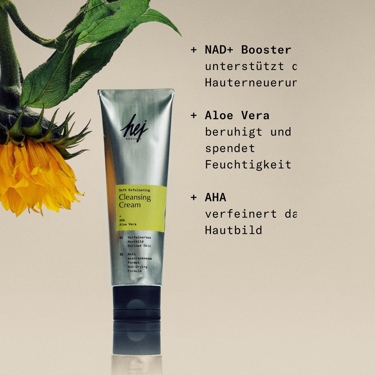 Soft Exfoliating Cleansing Cream | Cleansing & peeling cream with AHA