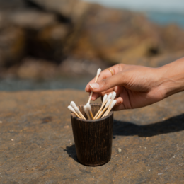 Bamboo Cotton Buds | 100 Pack | Plastic-Free