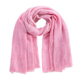 A soft, pink scarf made of high-quality material. Ideal for keeping warm and adding a touch of style to any outfit.