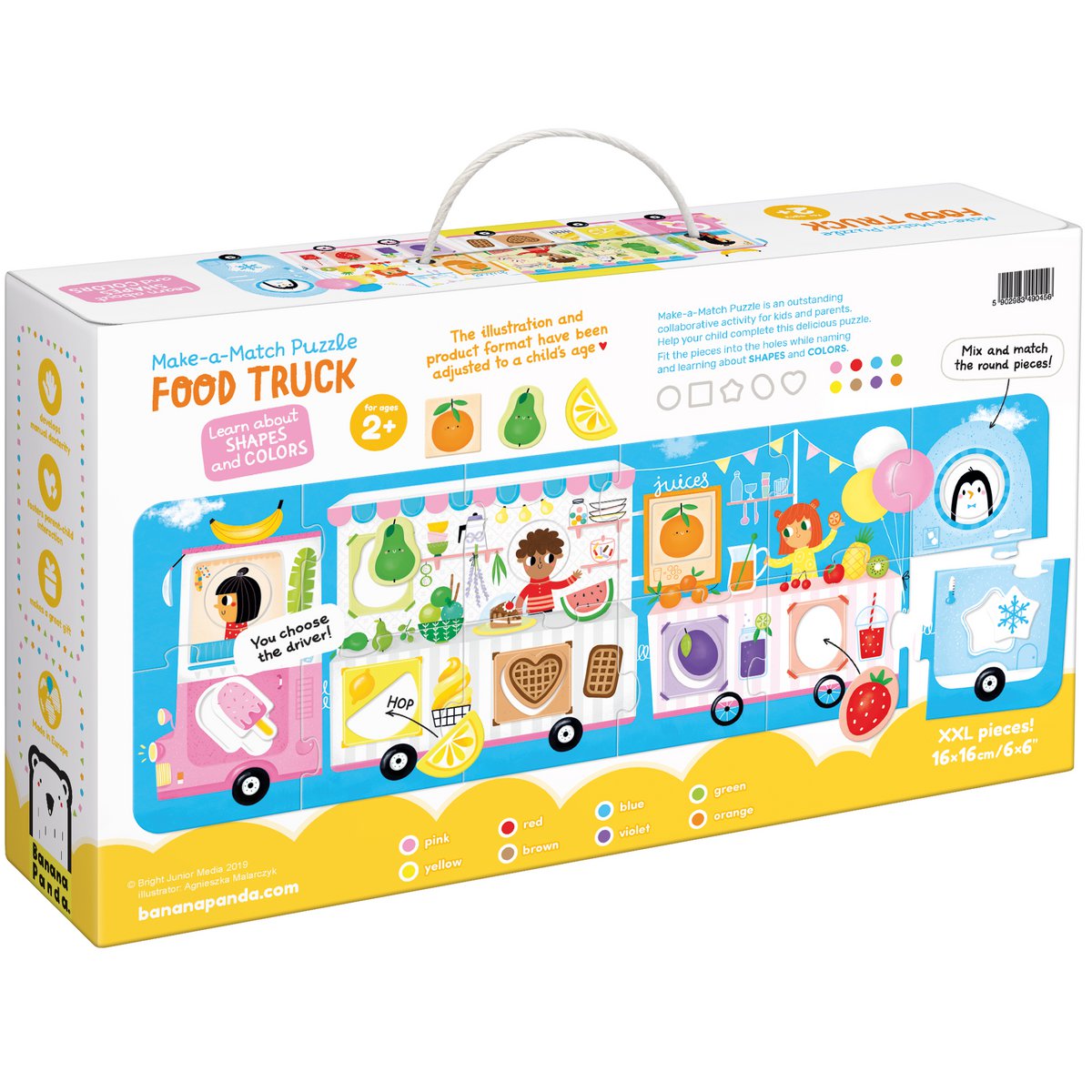 Make-a-Match Puzzle Food Truck 2+