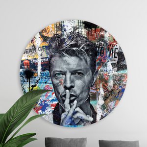 Wall Circle - Bowie - Premium Dibond Quality