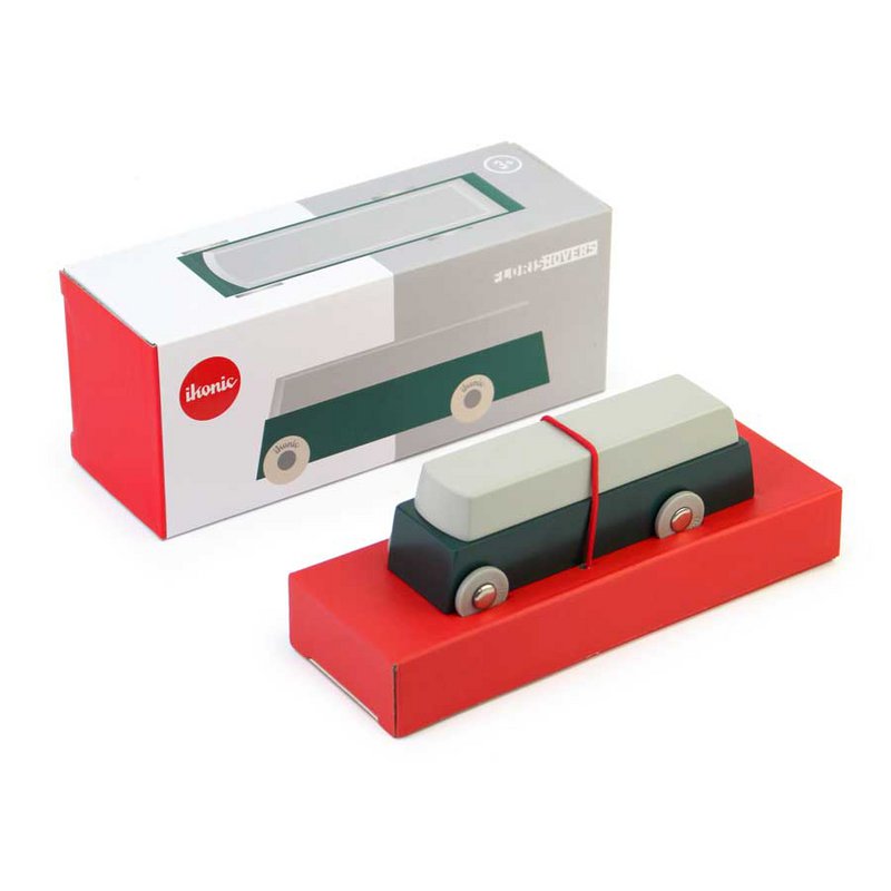 Voiture en bois - Floris Hovers Duotone Car No.4 - IKONIC
