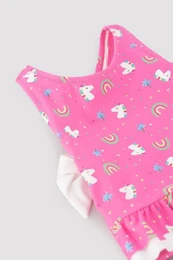 Costume Intero Neonata, Rosa Arcobaleno