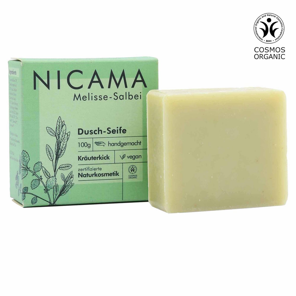 NICAMA - Sapone alla salvia e melissa