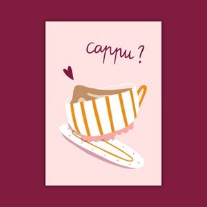 WENSKAART - Cappu?