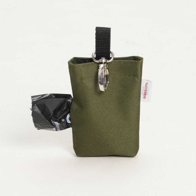 Kotbeutelspender Snap forest green