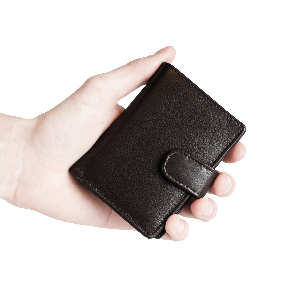 Cardprotector - Miniwallet - Mini wallet - Leather card holder leather - Credit card holder In 11 Colors
