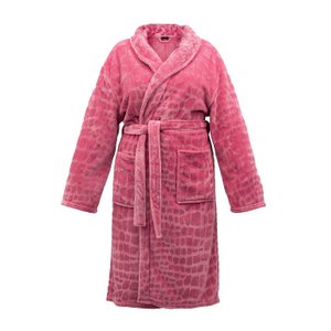 Melli Mello Sweet Escape Badjas | Roze | Croco-print