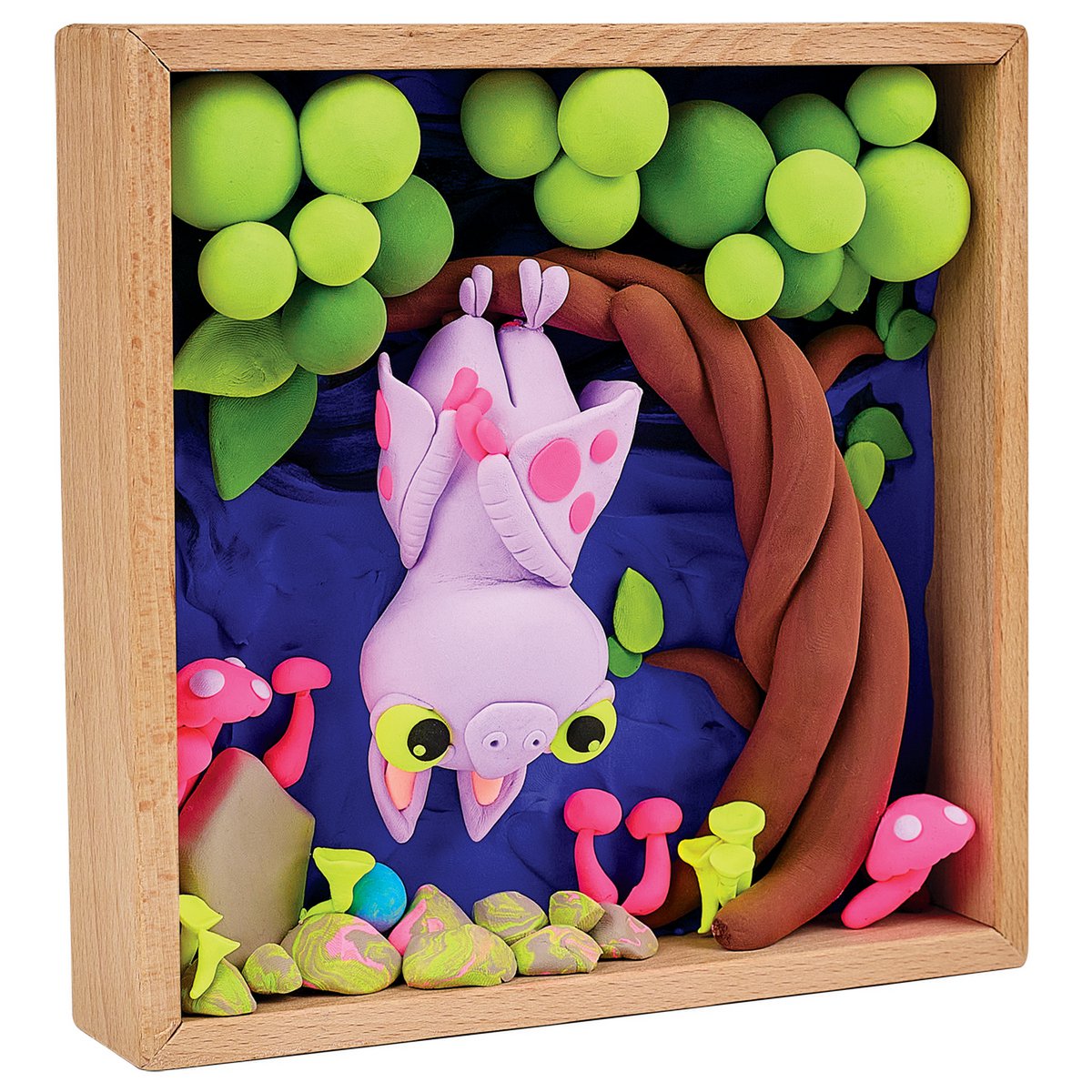 Okto Sensory Art Wood And Craft - Small World - Bat