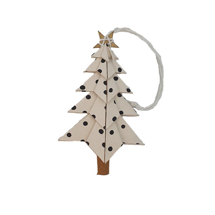 X-Mas Tree Dots set/5 in un sacchetto 900-001