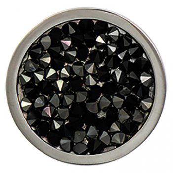 Coin disc black zirconia