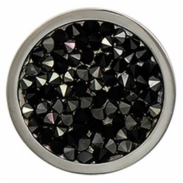 Møntskive sort zirconia