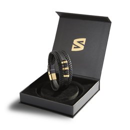 Læderarmbånd "Glory"