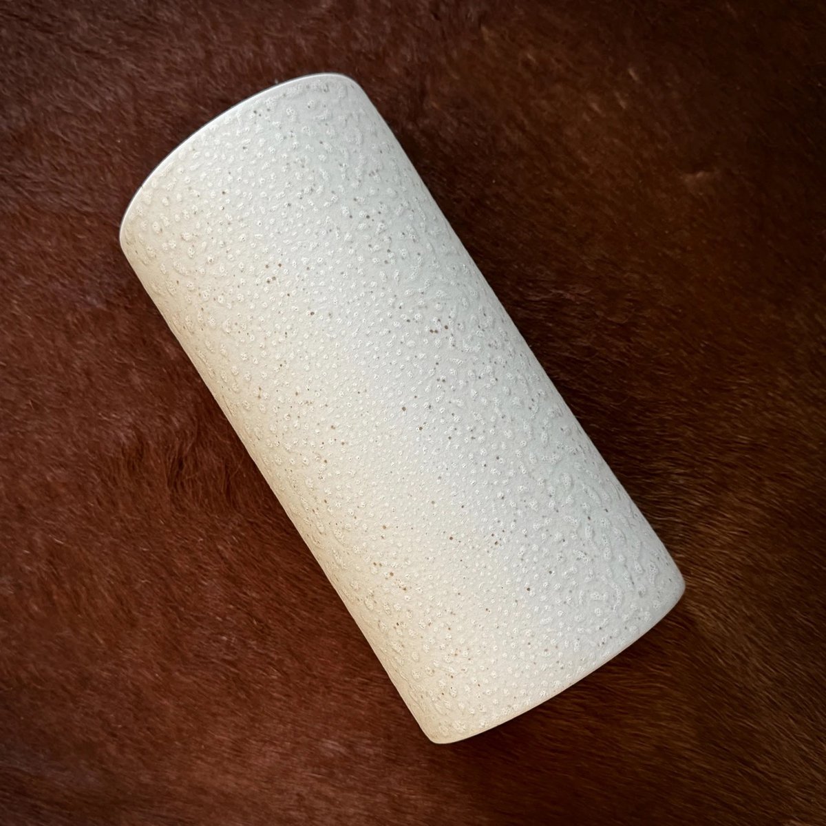 Ceramic wall lamp - Beige spotted brown