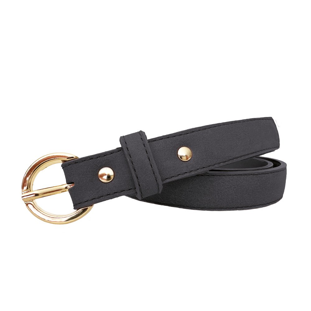Cinturón Pequeño Lua - Negro/Oro