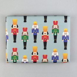 Papel de regalo navideño Cascanueces Walter