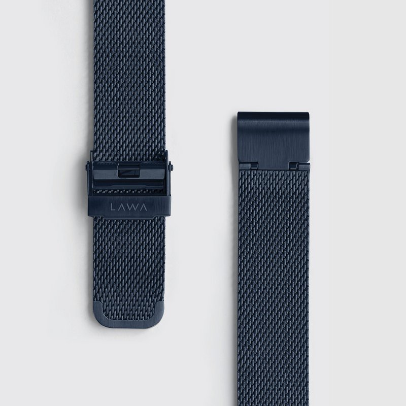 Orologio gradiente blu navy