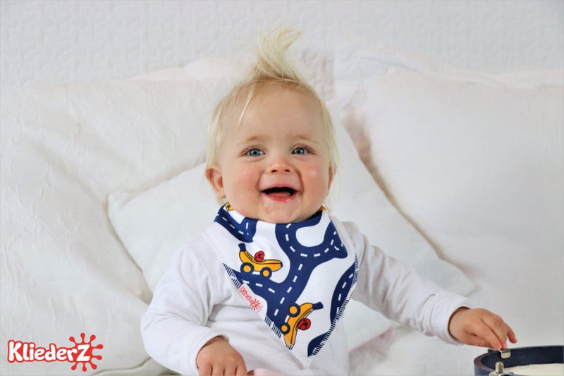 Puntslab Racing Bananas - bavoir bébé