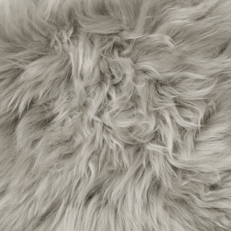 Classic sheepskin seat cover_Silver Beige