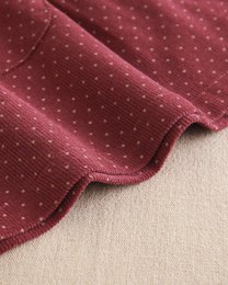Purple corduroy baby girl dress with matching bloomers P70-11604022