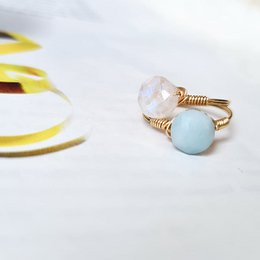 Anello Amazoniet Goud - Storia dell'equilibrio