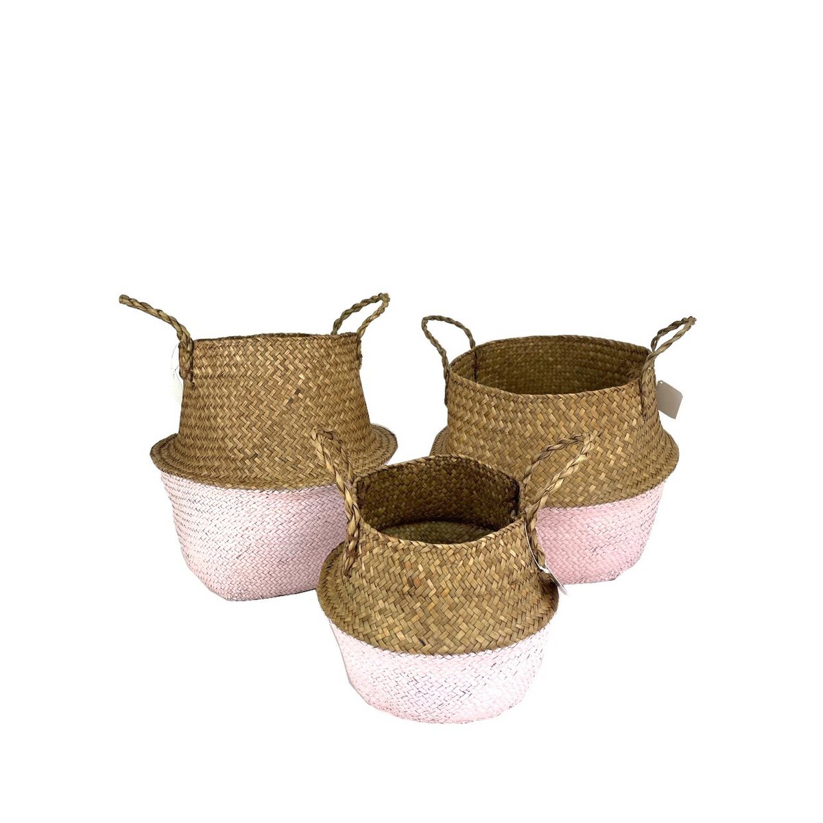 Belly basket large, 35cm, pink