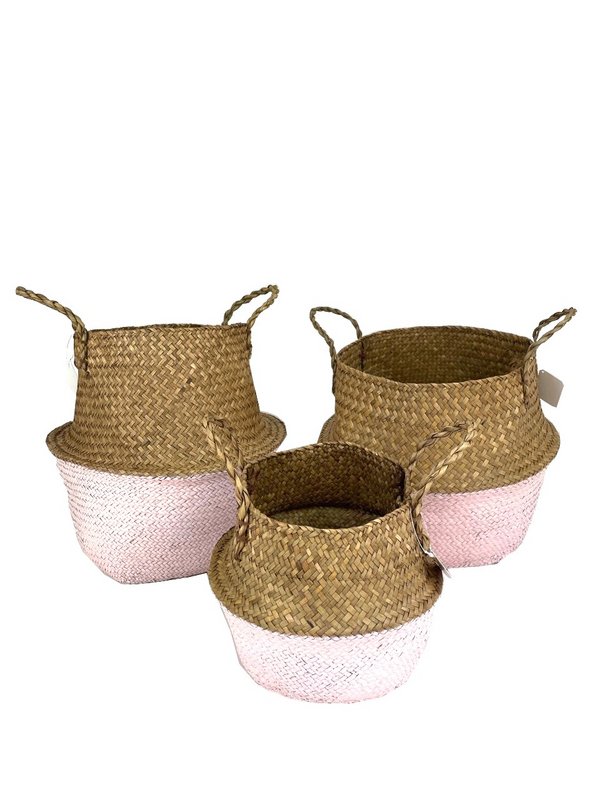 Belly Basket groß, 35cm, rosa