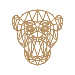 Geometrischer Tieraffe