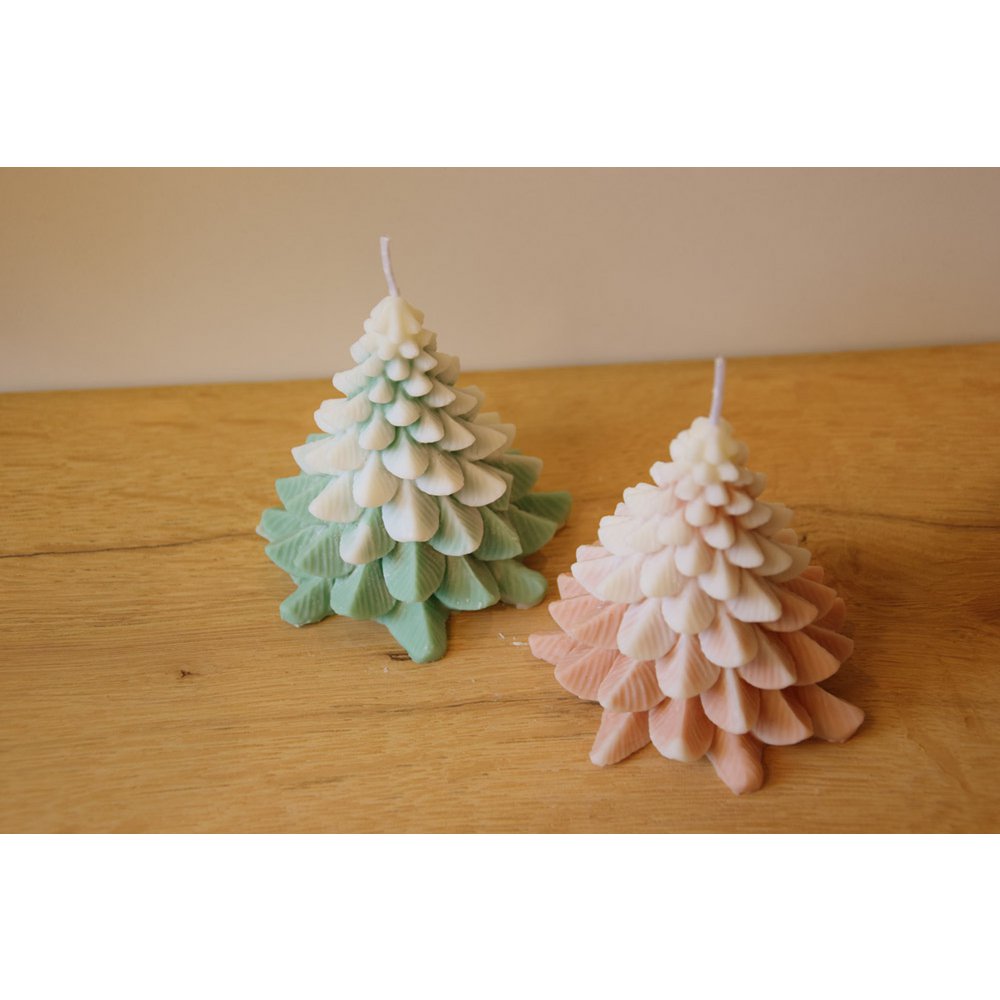 Christmas tree candle (scented or unscented)