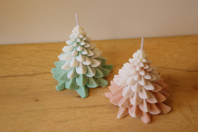 Vela de árbol de Navidad (perfumada o sin perfume)