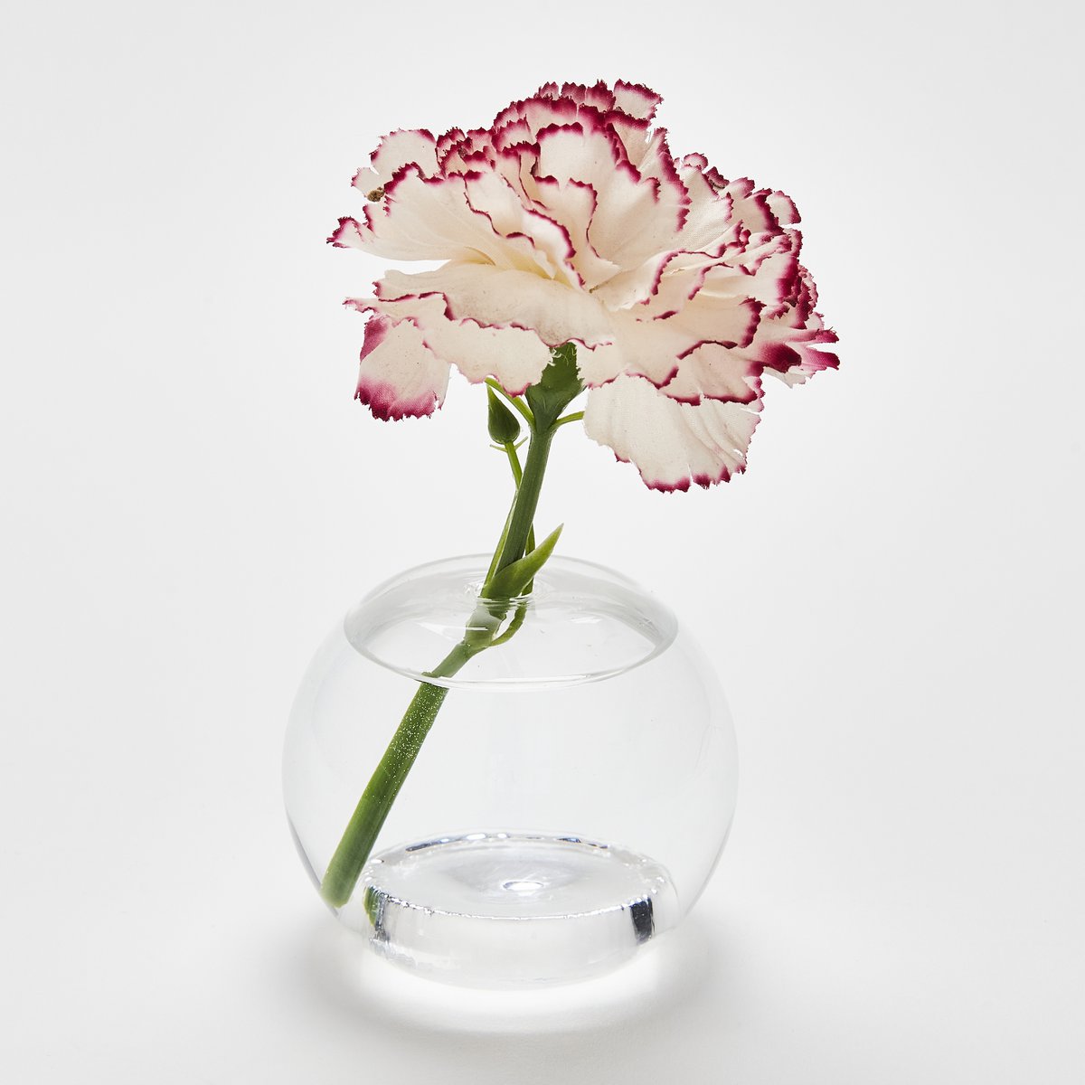 Bougeoir et Soliflore - Verre soufflé 8 cm diam