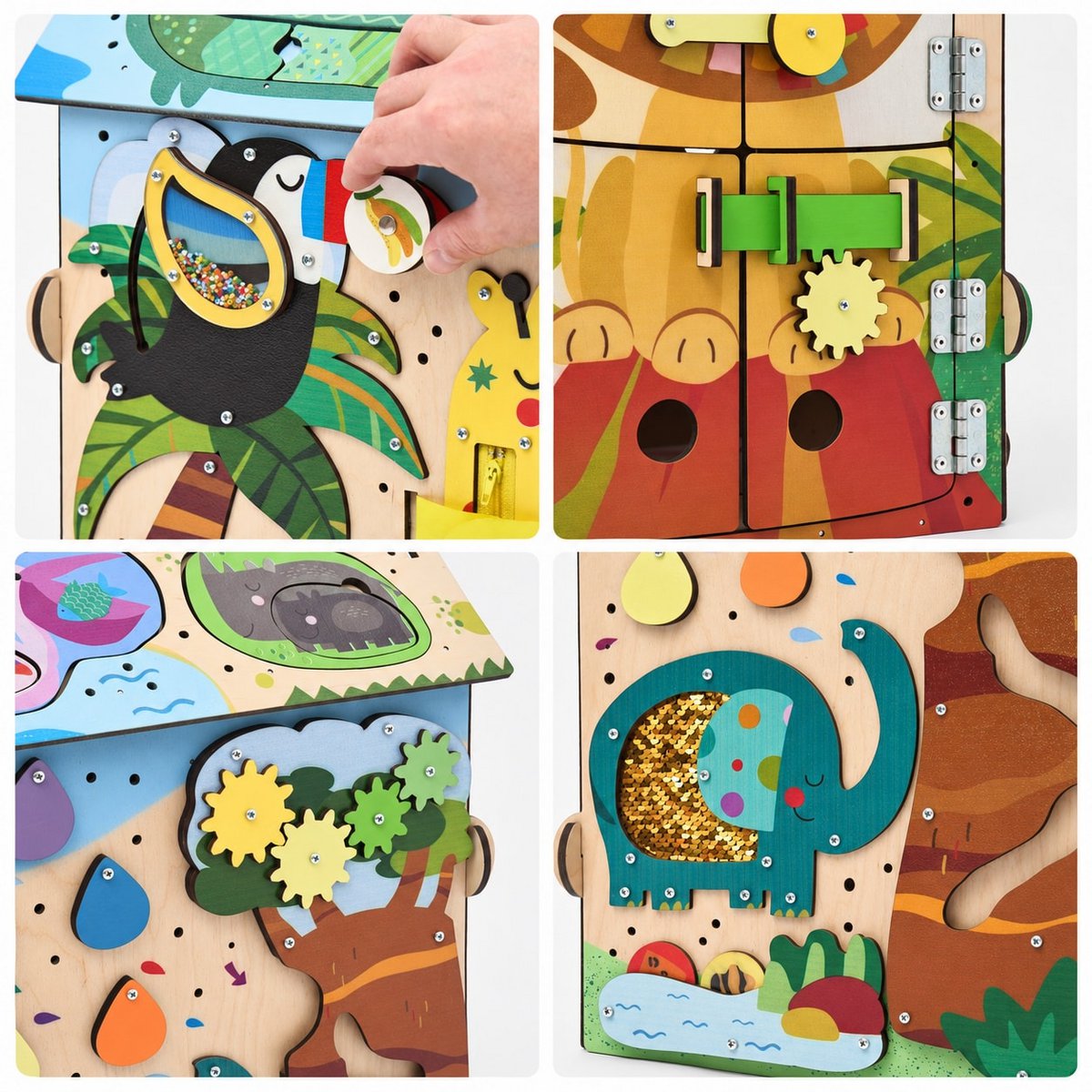 Busy Board Häuschen – JUNGLE
