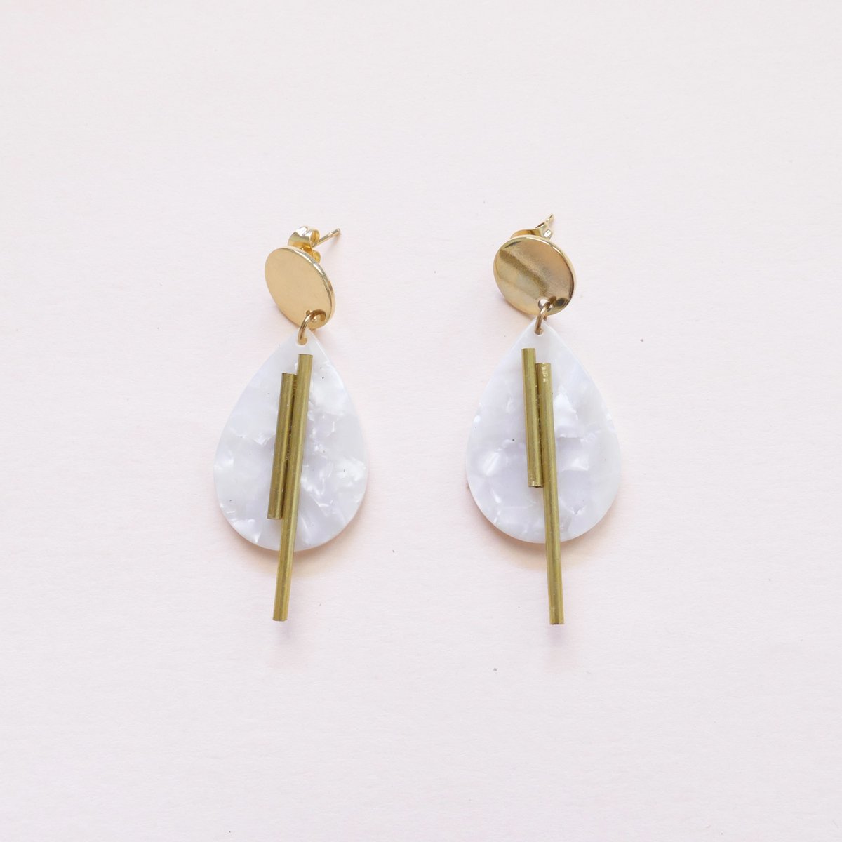 Pendientes NEO COLETTE vainilla