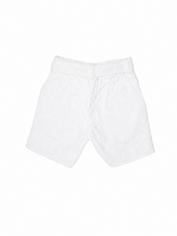 Girls Short "Snow White" (Cotton Broderie with 3D Flower)